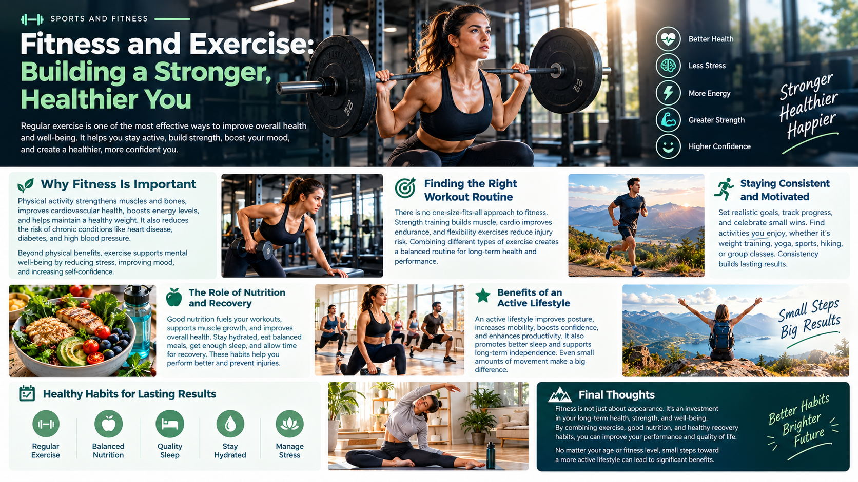 Fitness and Exercise: Building a Stronger, Healthier You