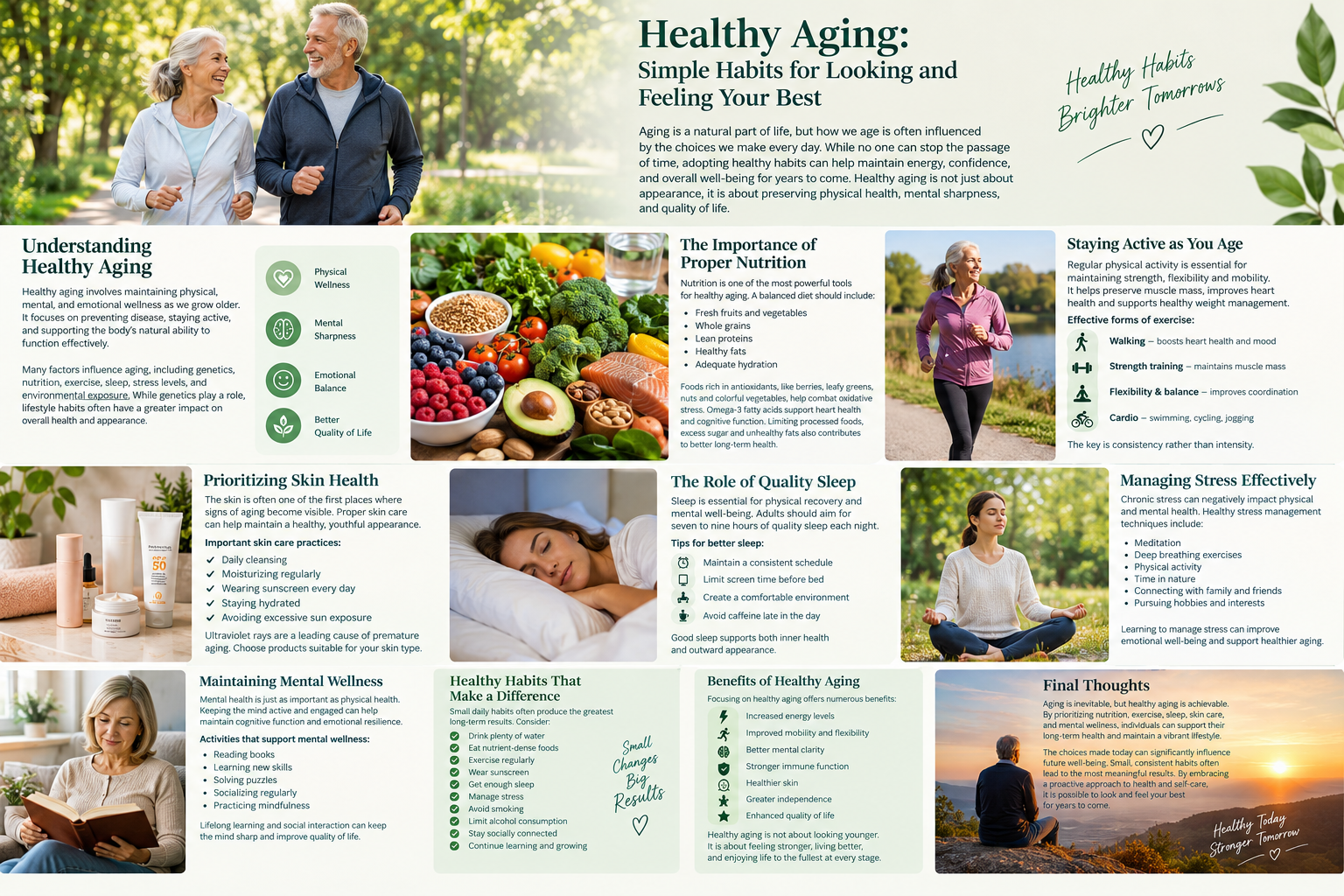 Healthy Aging: Simple Habits for Looking and Feeling Your Best