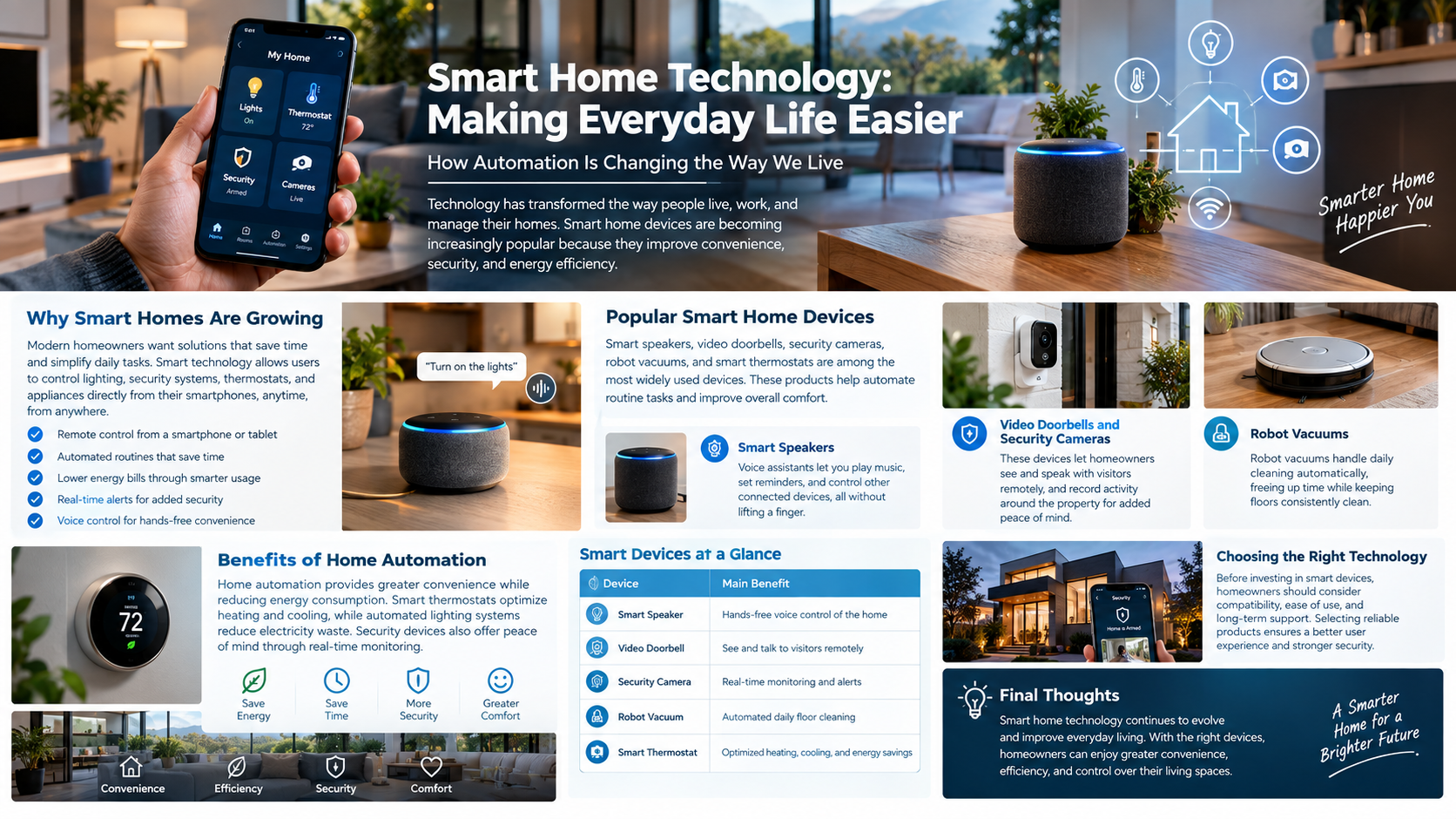 Smart Home Essentials: Technology That Simplifies Everyday Living