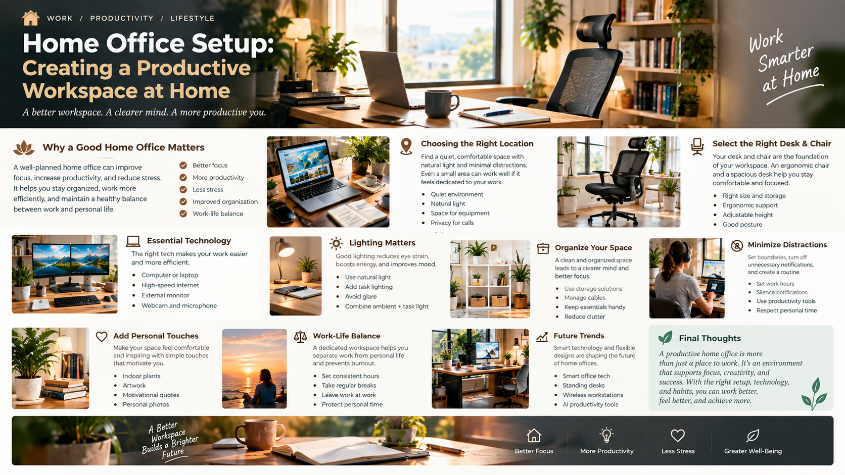 Home Office Setup: Creating a Productive Workspace at Home